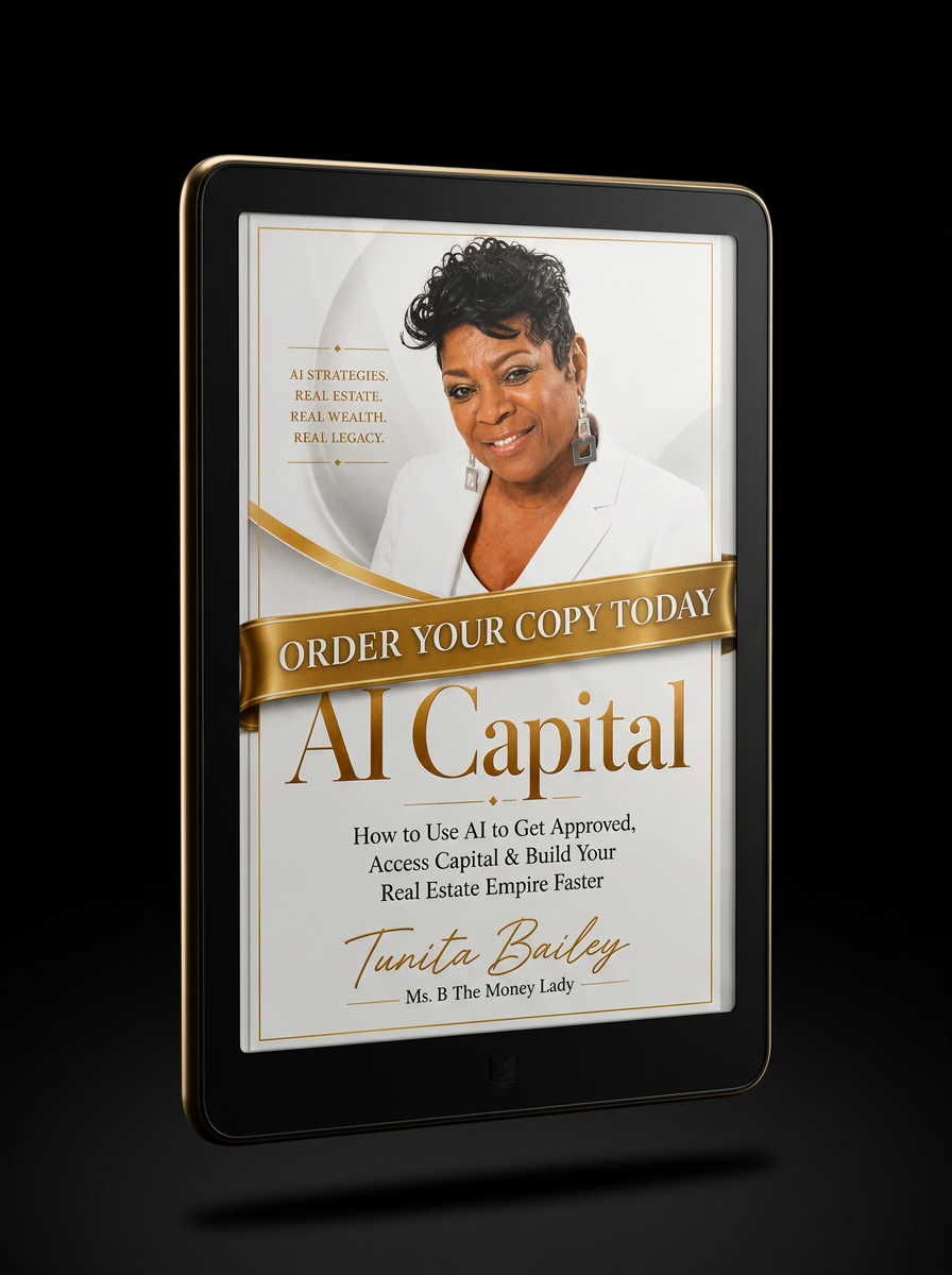 AI Capital™ book cover by Tunita Bailey, Ms. B The Money Lady